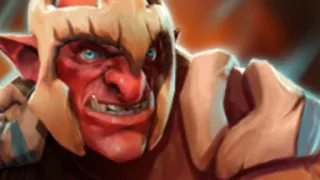 💚 Axe Dota 2 gra wideo, fantasy, wojownik, postać, topór, Dota 2 telegram sticker