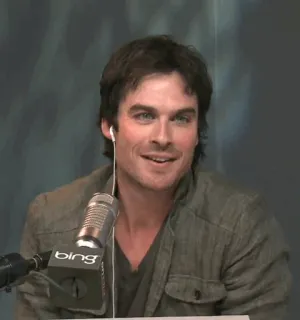 🌿 Ian Somerhalder actor, celebrity, portrait, man, tv, movie telegram sticker
