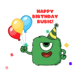 Rubic Animated telegram stickers