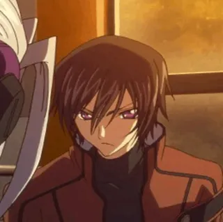 🥀 Lelouch Lamperouge Code Geass Anime, Manga, Personaggio, Code Geass, Lelouch whatsapp sticker