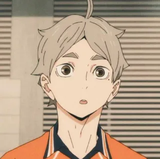 🎭 Sugawara Koushi Haikyuu!! anime, haikyuu, sugawara, koushi sugawara, volleyball telegram sticker