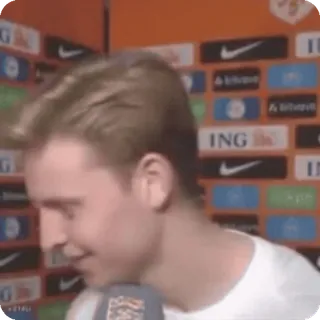 😁 Frenkie de Jong Netherlands national football team telegram sticker