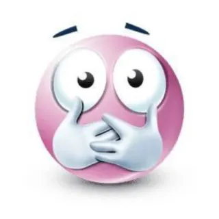 🤯 表情符号, 害怕, 紧张, 脸 telegram sticker