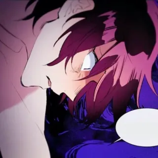 😐 动漫, 网络漫画, 浪漫, 卡通 telegram sticker