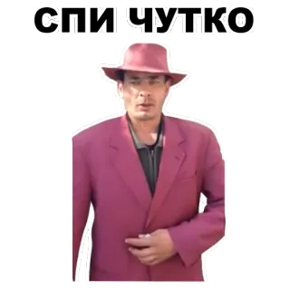 😴 СПИ ЧУТКО telegram sticker