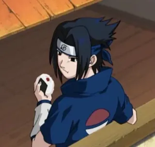 🀄️ Sasuke Uchiha Naruto Аниме, Манга, Ниндзя, Саске, Учиха telegram sticker