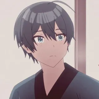 😟 Anime, Con trai, Dễ thương, Manga, Chân dung telegram sticker