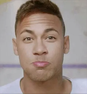 😐 Neymar футбол, футболист, спортсмен, знаменитость, Неймар мл., спорт telegram sticker