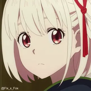 ๐ฒ @Fix_x_Fox anime, girl, cute, portrait telegram sticker