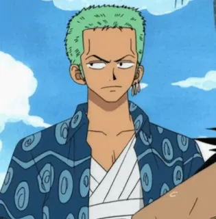 🪐 Zoro One Piece Аниме, Ван Пис, Ророноа Зоро, Мечник, Персонаж, Пират, Манга, Зоро telegram sticker