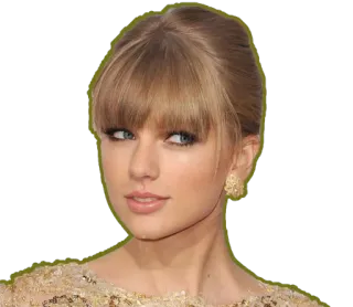 😏 Taylor Swift penyanyi, selebriti, musisi, potret, pirang telegram sticker