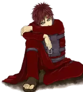 😔 Gaara Naruto Anime, Manga, Gaara, Naruto, Pasir, Karakter, Ninja whatsapp sticker