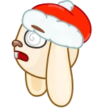 Christmas Bunny @TgEmojis telegram emojis 🙃