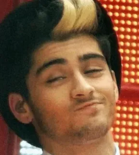 🎃 Zayn Malik 泽恩·马利克, 歌手, 单向乐队, 名人, 肖像, 人物 telegram sticker