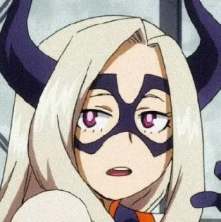 🍑 Mount Lady My Hero Academia Anime, Manga, Héroe, Superhéroe, Mount Lady, My Hero Academia telegram sticker