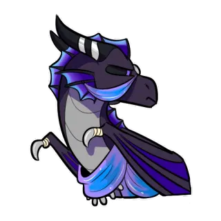 ☺️ dragão, fantasia, monstro, criatura, desenho animado, ilustração telegram sticker
