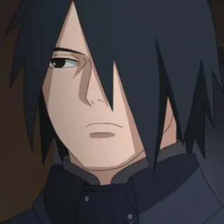 😒 Sasuke Naruto 사스케 우치하, 나루토, 애니메이션, 만화, 캐릭터, 닌자 telegram sticker