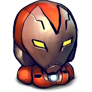 😍 Iron Man superhero, marvel, avengers, iron man, character telegram sticker
