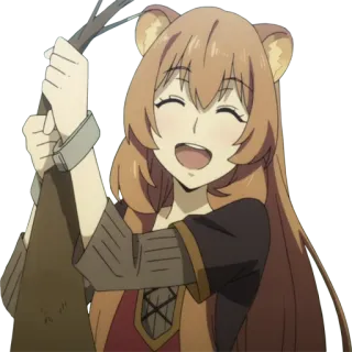 Raphtalia Pack (Tate no Yuusha no Nariagari) whatsapp stickers