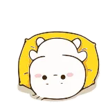 😐 mignon, animal, dessin animé, kawaii, autocollant whatsapp sticker
