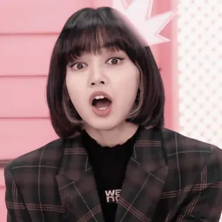 🐙 Lisa Lisa, Kpop, Blackpink, singer, idol, celebrity telegram sticker