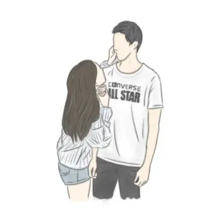 💕 CONVERSE
ALL STAR pareja, moda, Converse, All Star, casual, amor telegram sticker
