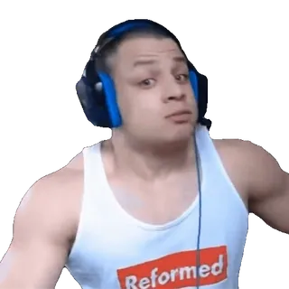 😵 Reformed tyler1, 트위치 스트리머, 게이밍, lol, 리그 오브 레전드 whatsapp sticker