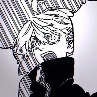 🌟 Аниме, Манга, В шоке, Выражение, Комикс telegram sticker