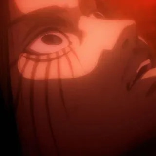 🖤 Eren Yeager Attack on Titan アニメ, 巨人, 進撃の巨人, エレン・イェーガー telegram sticker