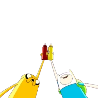 Adventure time by @manarjaafar telegram stickers