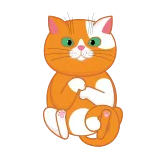 😊 kucing, anak kucing, imut, binatang, hewan peliharaan telegram sticker