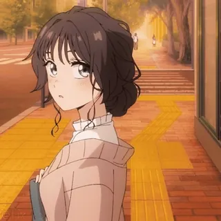 👋 Kaho Komiya The Idolmaster Shiny Colors telegram sticker