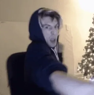 👊 xQc Gamer, Streaming, Engraçado, Twitch, Emote telegram sticker