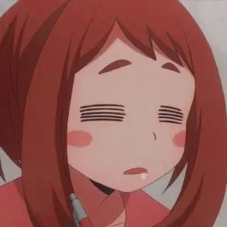 💛 Ochaco Uraraka My Hero Academia Anime, Personaggio, Uraraka, My Hero Academia, Manga, Fanart telegram sticker