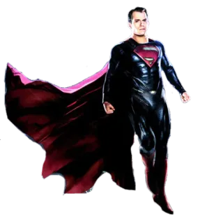 💪 Superman Superhéroe, DC Comics, Superman, Henry Cavill telegram sticker