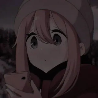 🐝 Nadeshiko Kagamihara Laid-Back Camp Anime, Mädchen, Süß, Laid-Back Camp, Nadeshiko Kagamihara telegram sticker
