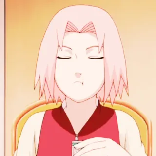 🌸 Sakura Naruto Anime, Sakura, Naruto, Cartoon, Figur telegram sticker