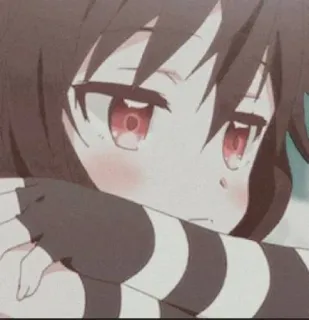 🍑 Anime, Ragazza, Carino, Cartone animato telegram sticker