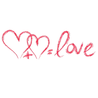 ♥ love miłość, serca, romantyczny, walentynki, związek whatsapp sticker