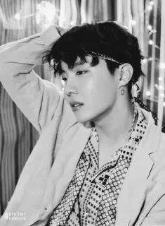 ☠ BTS YAYO CONCEPT kpop, bts, música, cantante, retrato, banda, yayocore whatsapp sticker