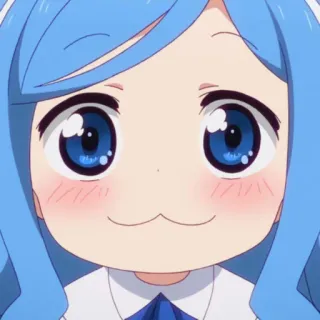 🌧 Anime, Dessin animé, Mignon, Manga, Joyeux, Fille whatsapp sticker
