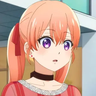 🙂 anime, girl, cute, cartoon telegram sticker