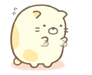 🐱 gatto, carino, adesivo, animale whatsapp sticker