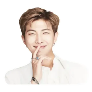 😏 RM K-pop, BTS, RM, cantante, idol, musica telegram sticker