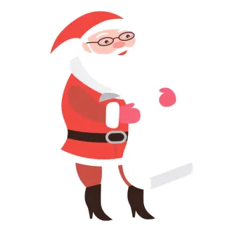 Дед Мороз @stickersb2b telegram stickers