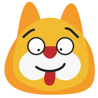 😋 Emoji, Cartoon, Lustig, Ausdruck, Zunge, Gesicht whatsapp sticker