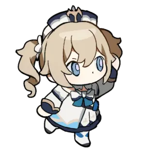 Chibi Genshin telegram stickers