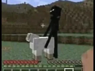 🥵 Enderman Minecraft enderman, minecraft, domba, permainan video telegram sticker
