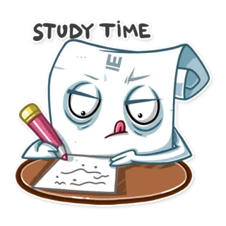 Essay Time telegram stickers