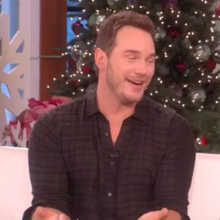 🐁 Chris Pratt aktor, selebriti, Chris Pratt telegram sticker